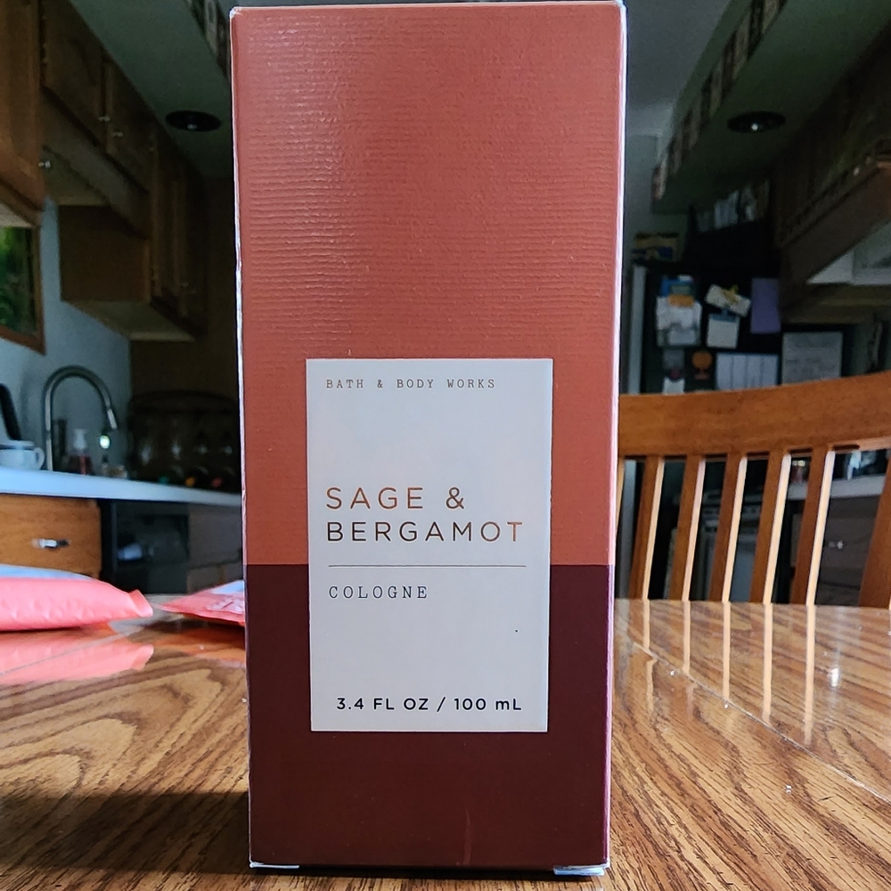 Bath and Body Works Mens Collection Sage and Bergamot Cologne